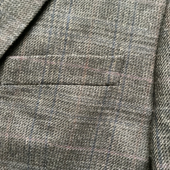 Lauren Ralph Lauren Men's 42R Brown Plaid 2 Btn Blazer,100% Wool Sportcoat,MINT - Picture 4 of 6